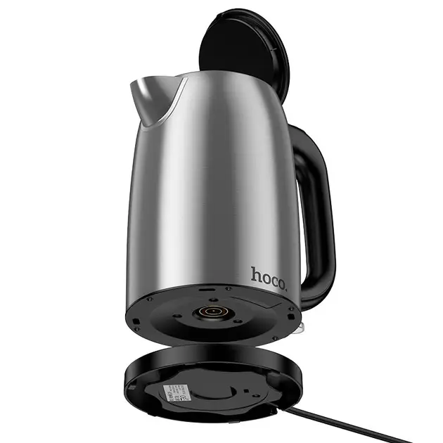 Электрочайник Hoco HE12 Stainless Steel Electric Kettle 1,7 л Grey (2635677353) - фото 7