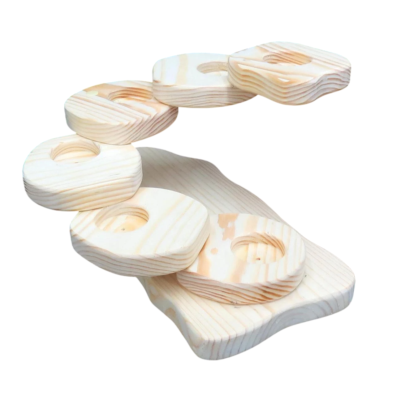 Подставка для рюмок из дерева Паскаль 6 Бланже (НБС-084001)