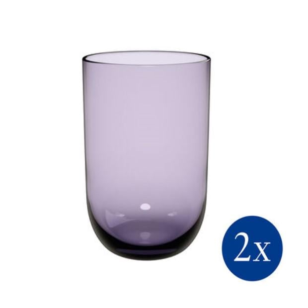 Набір склянок для води Villeroy & Boch Like Glass Lavender 385 мл 2 шт. Фіолетовий (1951828190) - фото 5