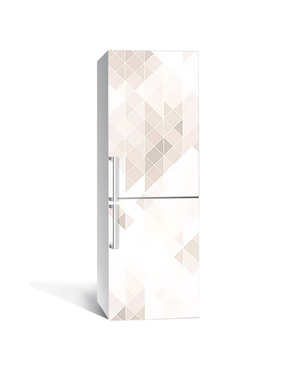 Наклейка на холодильник Zatarga Пастельный треугольник 650х2000 мм (1323453788)