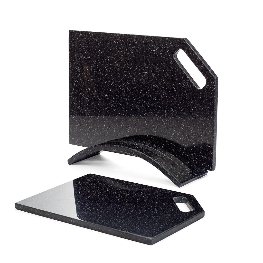 Набір дошок кухонних Kamea зі штучного каменю S Romantic Night - фото 1 Набір дошок кухонних Kamea зі штучного каменю S Romantic Night - фото 1