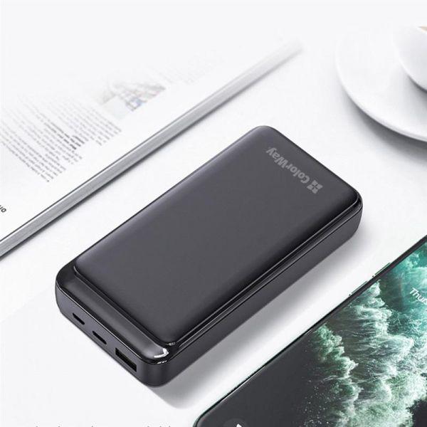 Повербанк ColorWay Slim 20000 mAh Black (CW-PB200LPG3BK-PD) - фото 6