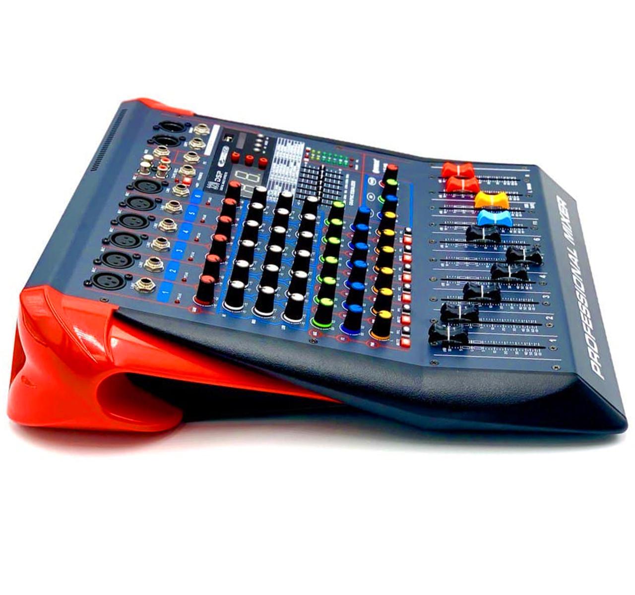 Микшерный пульт WVNGR LS-N6 Mixer Bluetooth 320DSP - фото 3