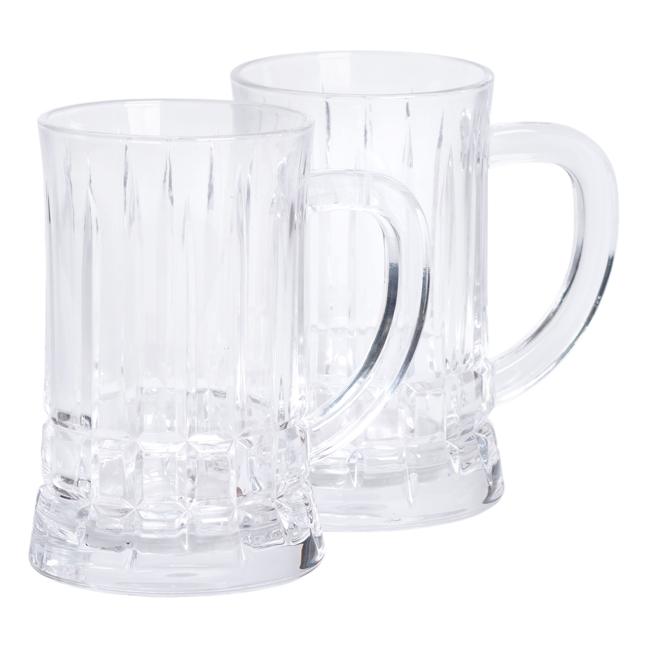 Набор пивных бокалов из стекла 2 шт. по 530 мл (HP-19-144)