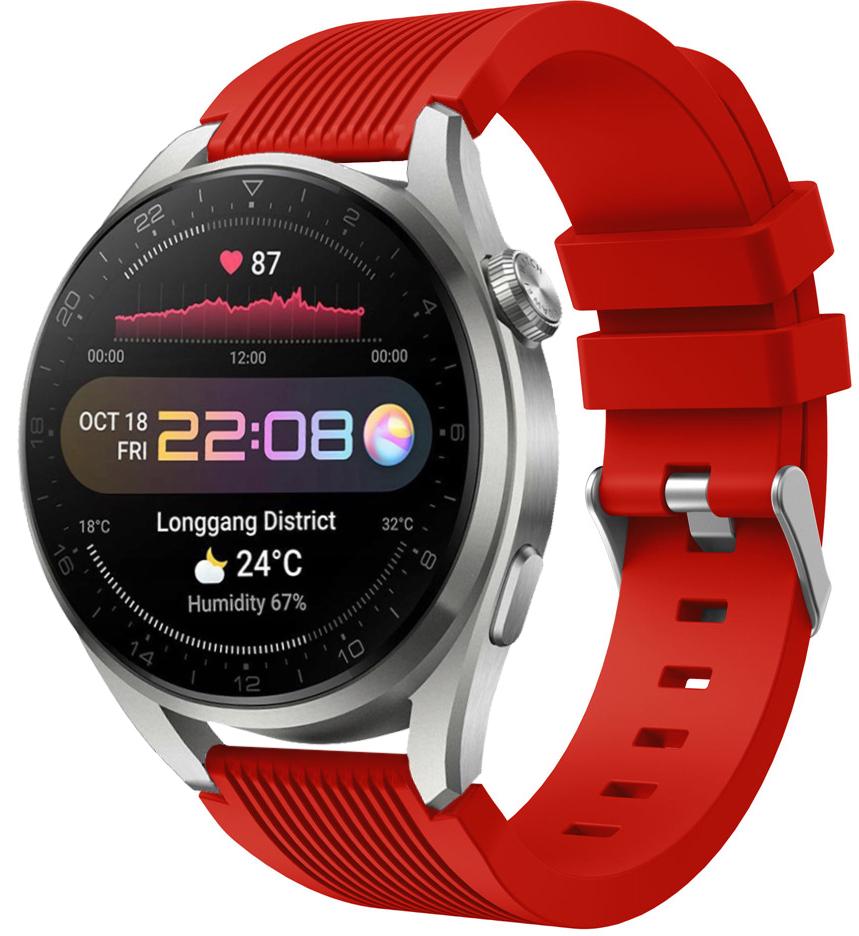 Ремешок Line для Huawei Watch 3 Pro Red (22565-2D)