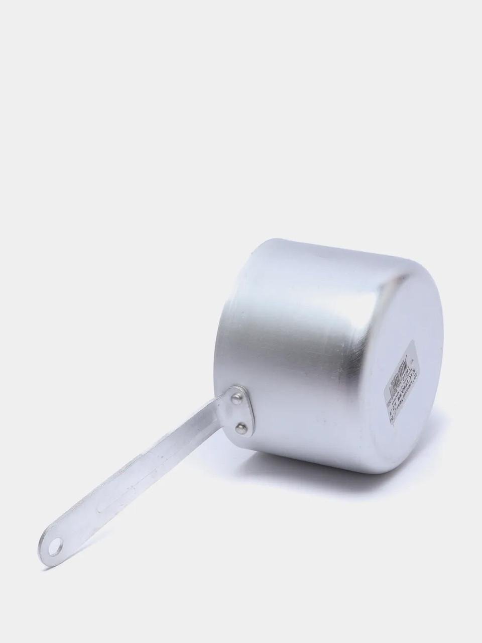 Ковшик алюминиевый с крышкой 1 л ø 12 см - фото 5