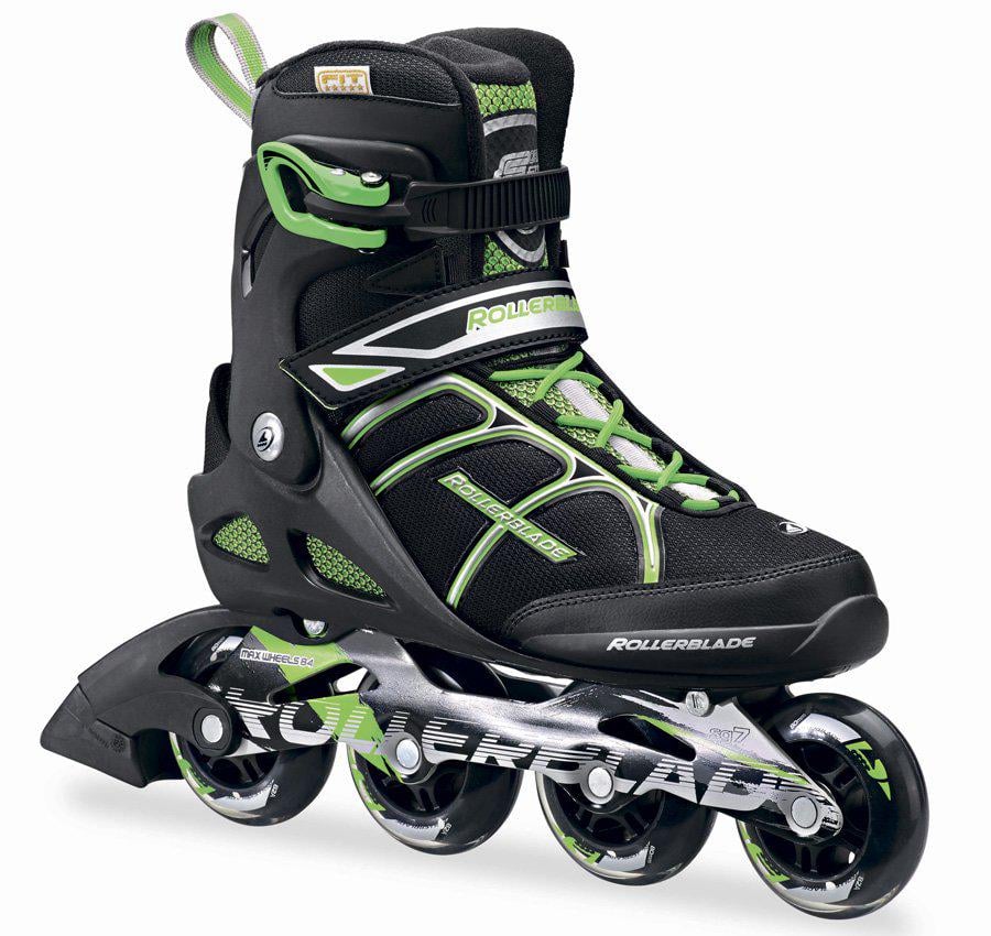 Роликові ковзани Rollerblade MACROBLADE 80 р. 46,5 Чорний/Зелений (UHK7A13C5616F46.93 - 8)