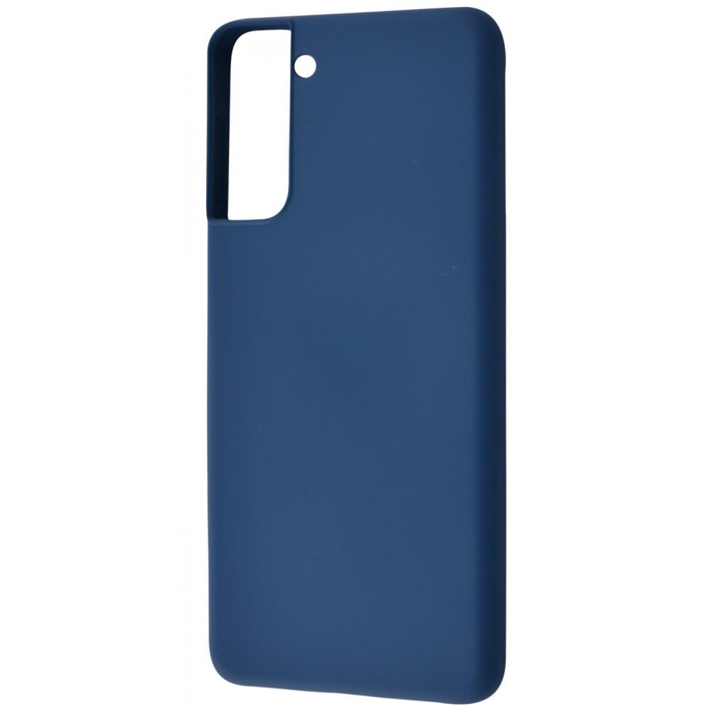 Чехол однотонный WAVE Colorful Case (TPU) Samsung Galaxy S21 Plus (G996B) blue
