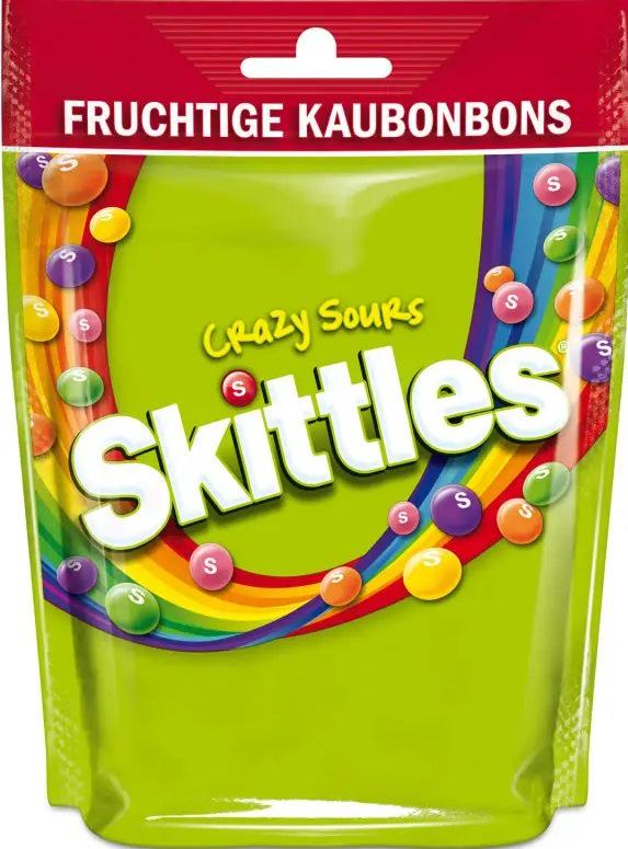 Драже Skittles Crazy Sours 160 г - фото 1