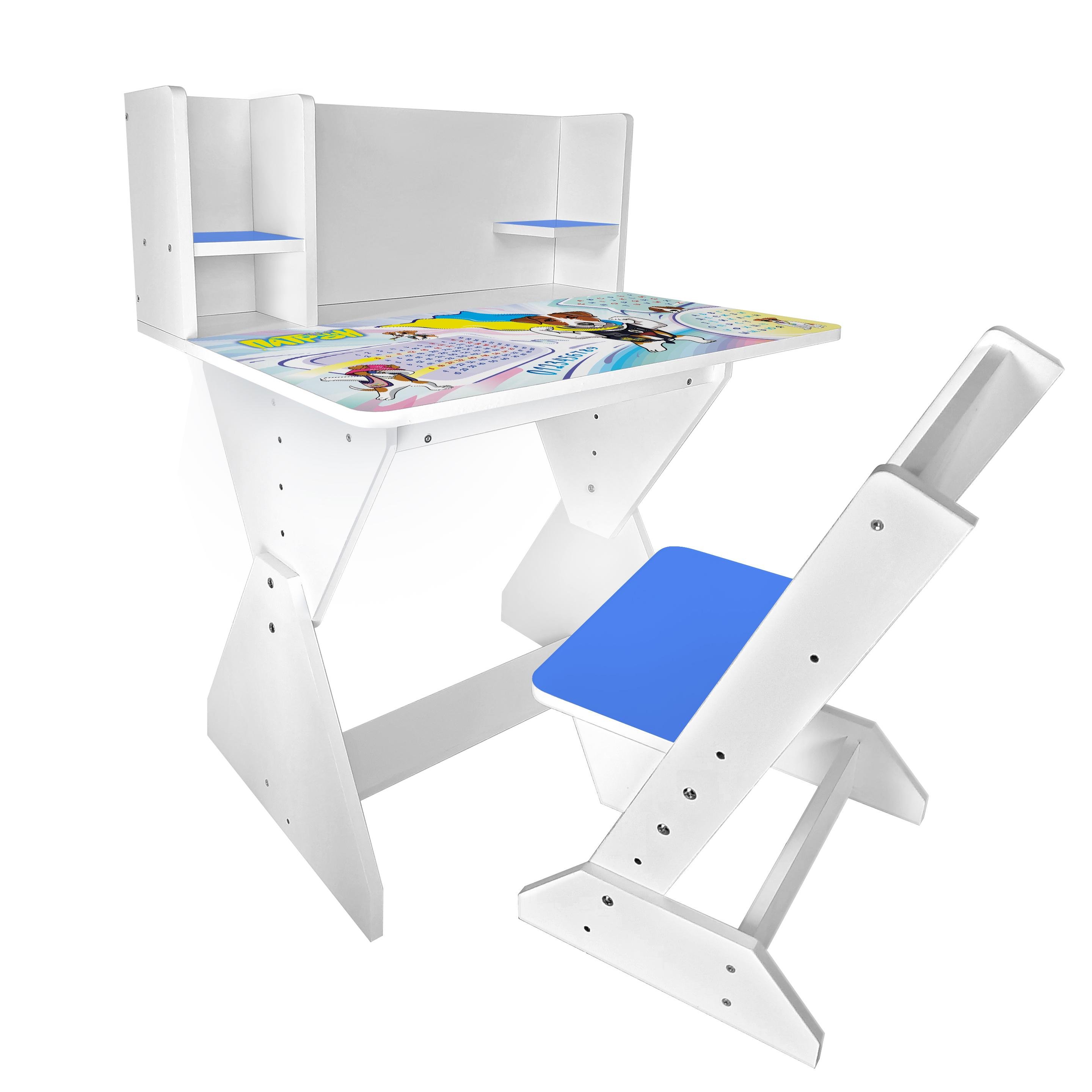 Парта со стульчиком Пес Патрон П03 с увеличенной столешницей (251112)