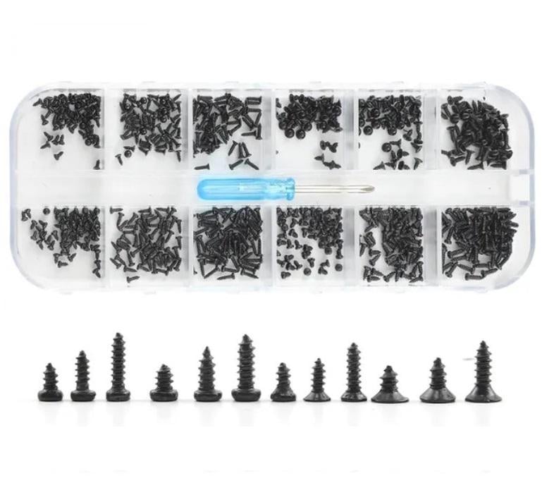 Набір саморізів Spec MIX M1/M1,2 з викруткою 601 шт. (SP-240520) - фото 7 Набір саморізів Spec MIX M1/M1,2 з викруткою 601 шт. (SP-240520) - фото 7