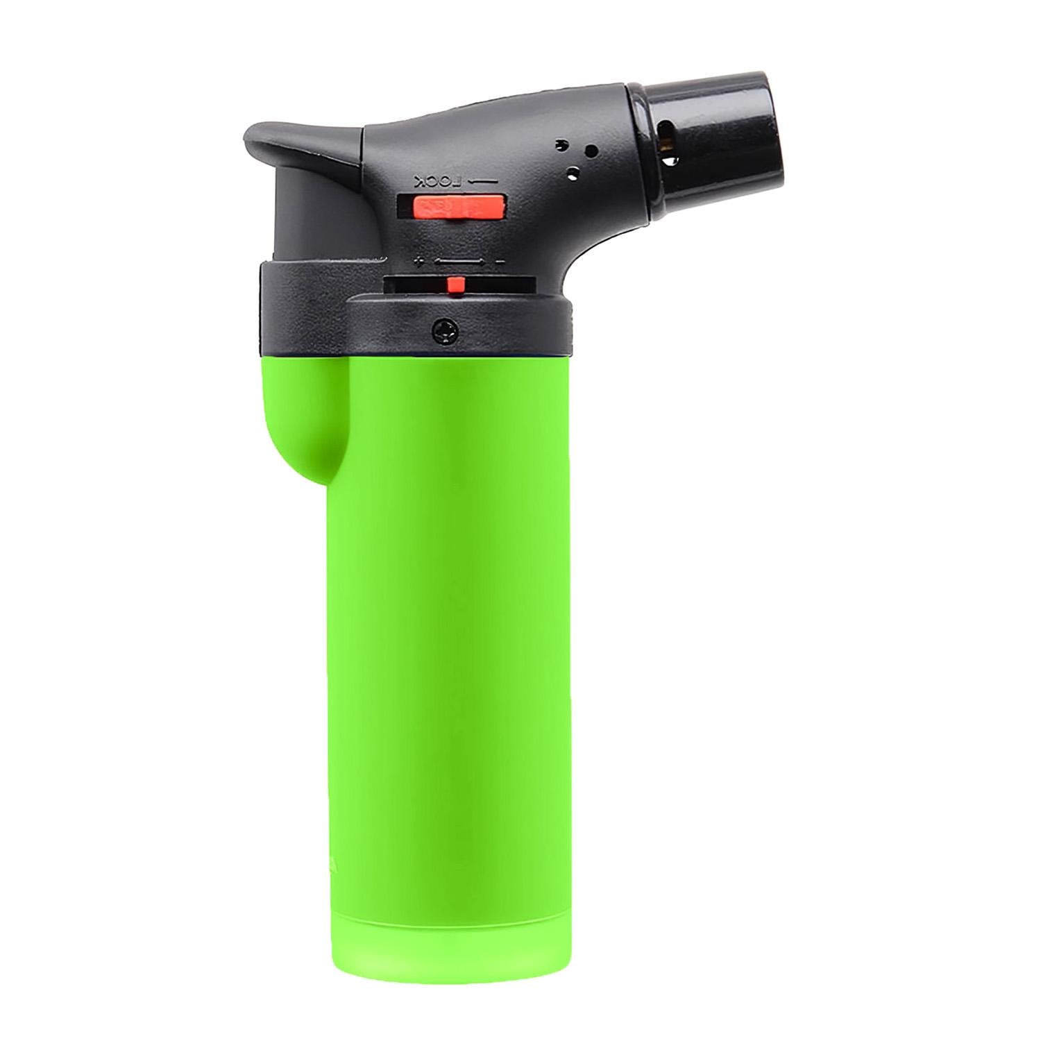 Кондитерская горелка газовая JET Lighter Blow Torch для фламбировки и карамелизации блюд с пьезоподжигом Салатовый (26252393)