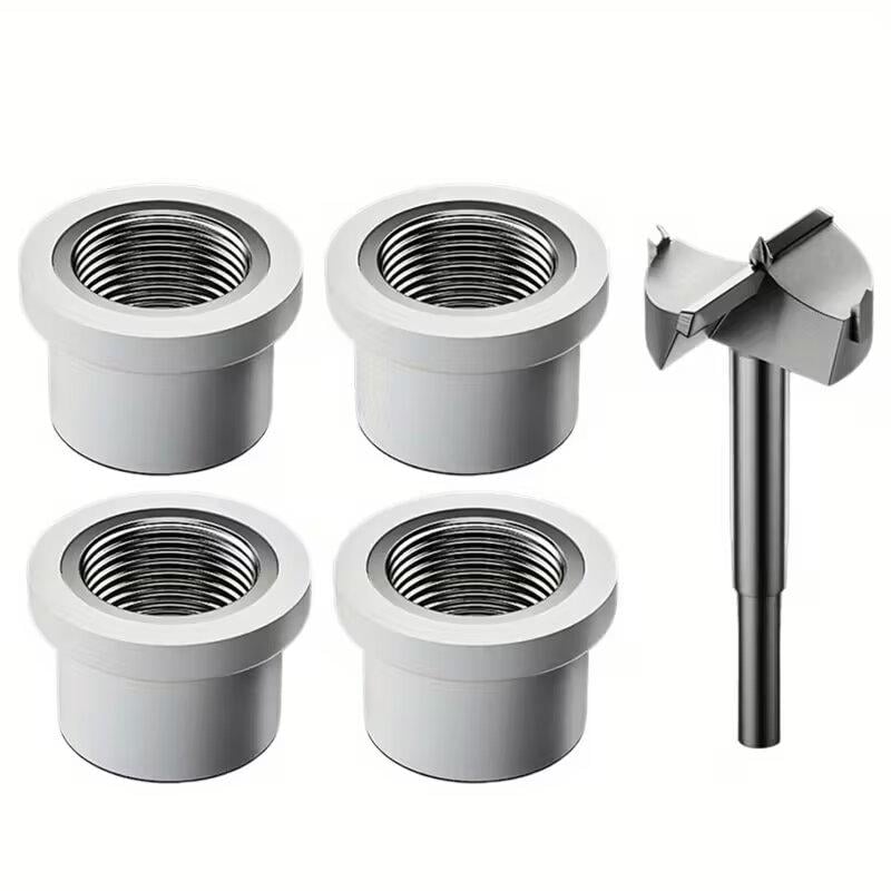 Набор инструмента №2 ремонтная муфта PPR и сверло для восстановления резьбовых соединений в системах водоснабжения 4 шт. Белый (30853478) Набор инструмента №2 ремонтная муфта PPR и сверло для восстановления резьбовых соединений в системах водоснабжения 4 шт. Белый (30853478)