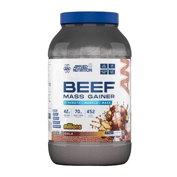 Гейнер Applied Nutrition Beef Mass Gainer 3130 г/25 порций Millions Cola (000028109)