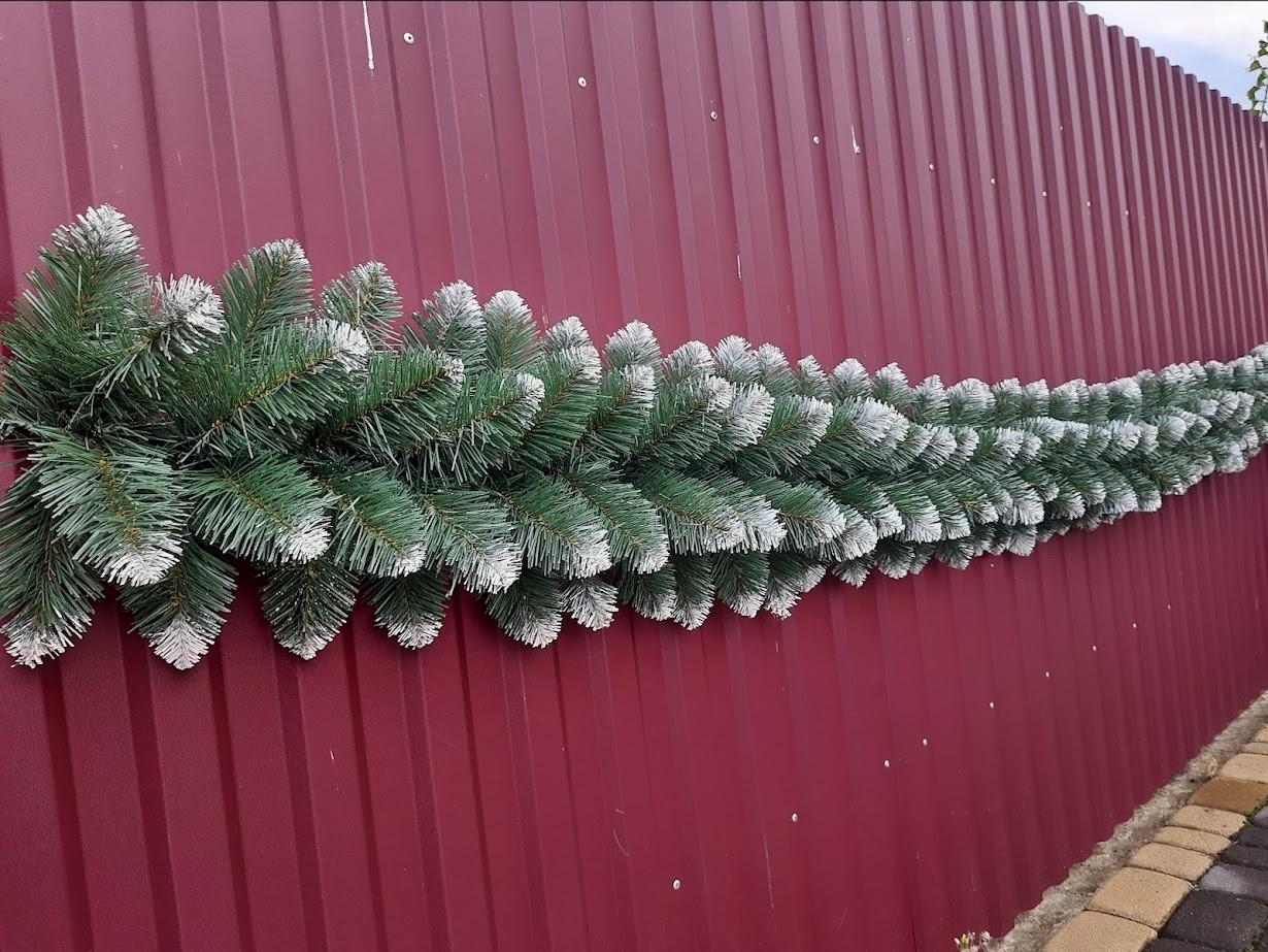 Хвойна гірлянда SGX Снігова Королева 2,9 м Зелений (1258922484) - фото 3