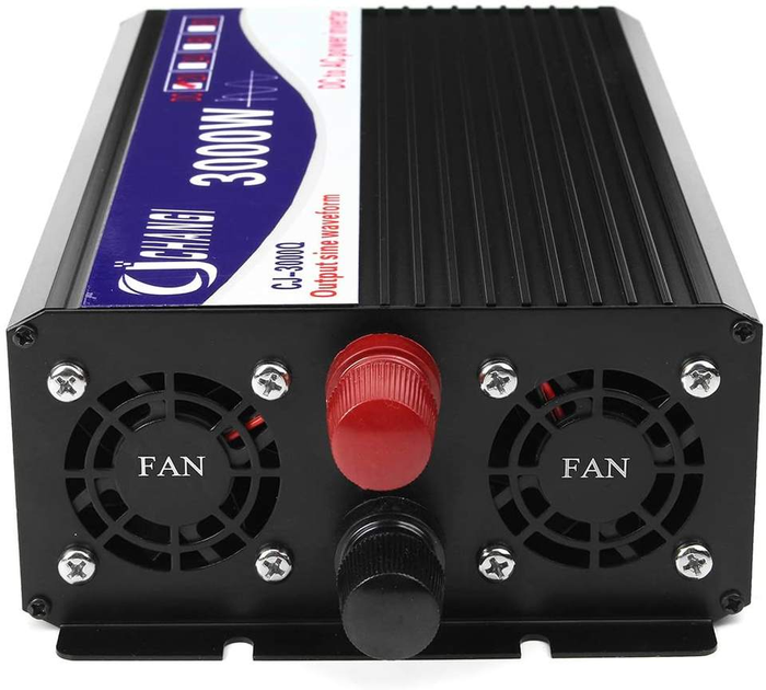 Перетоврювач напруги CHANGI CJ-3000Q 12 / 230 В інвертор чиста синусоїда 3000W/1500W (3000Q) - фото 2 Перетоврювач напруги CHANGI CJ-3000Q 12 / 230 В інвертор чиста синусоїда 3000W/1500W (3000Q) - фото 2