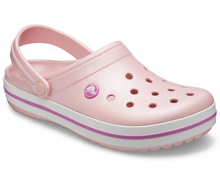 Сабо Crocs Crocband Clog M5-W7 р. 37 Pearl/Pink - фото 3