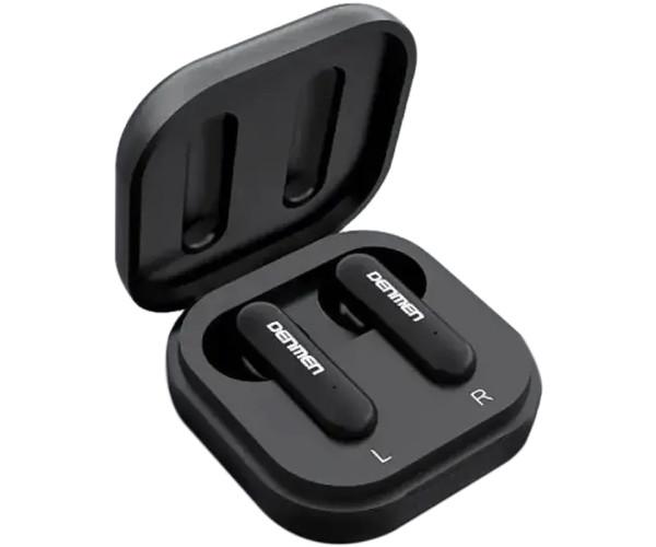 Навушники-гарнітура Bluetooth Headset Denmen DL10 TWS Black