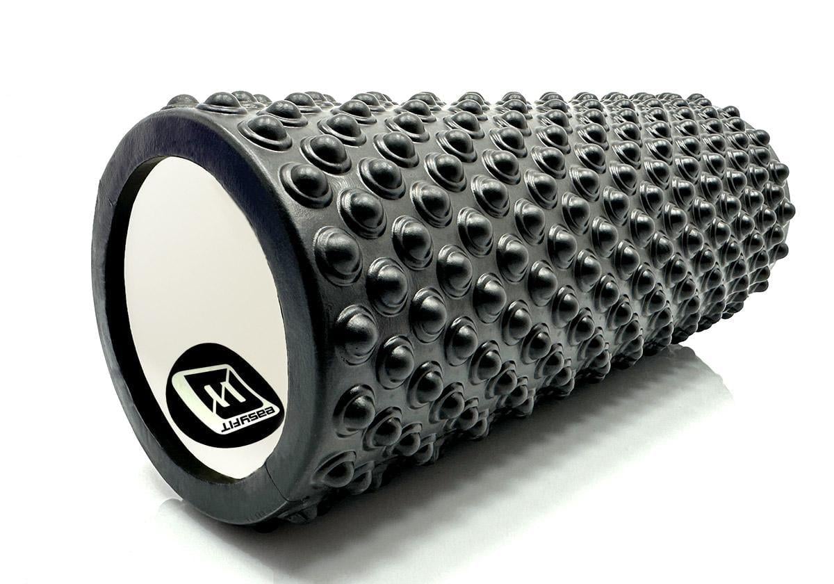 Массажный ролик EasyFit Grid Roller Light 33 см Черный (EF-2016-BK)