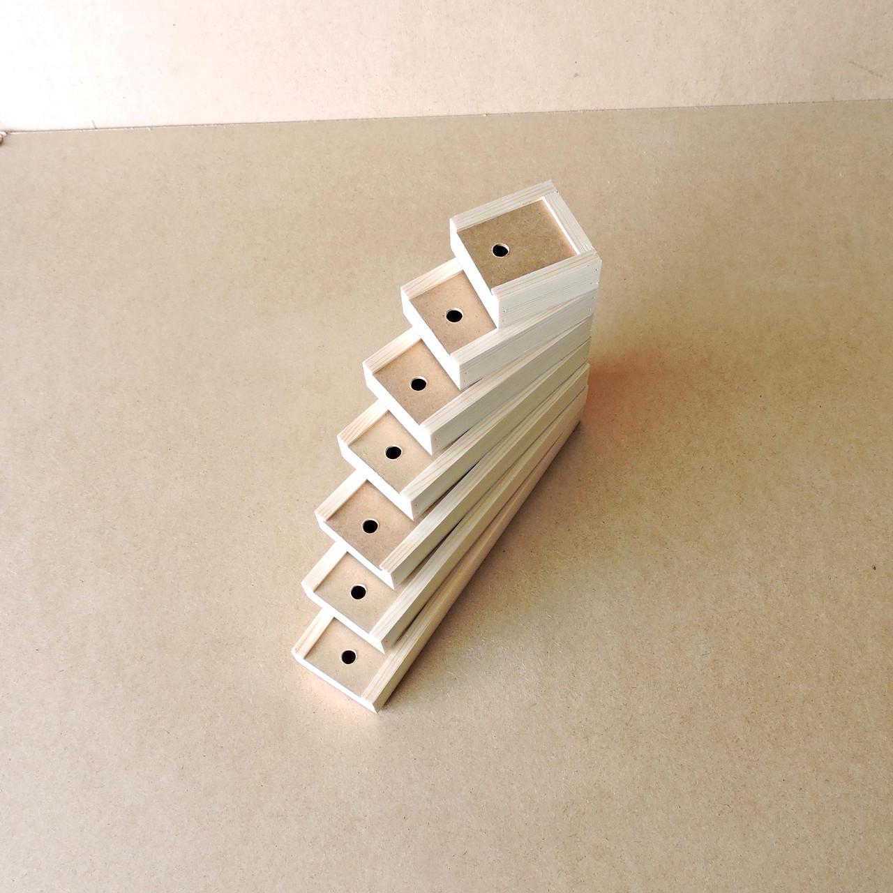 Пенал деревянный Ландыш 10х25х4 см (ПНЛ-01102504) - фото 4 Пенал деревянный Ландыш 10х25х4 см (ПНЛ-01102504) - фото 4