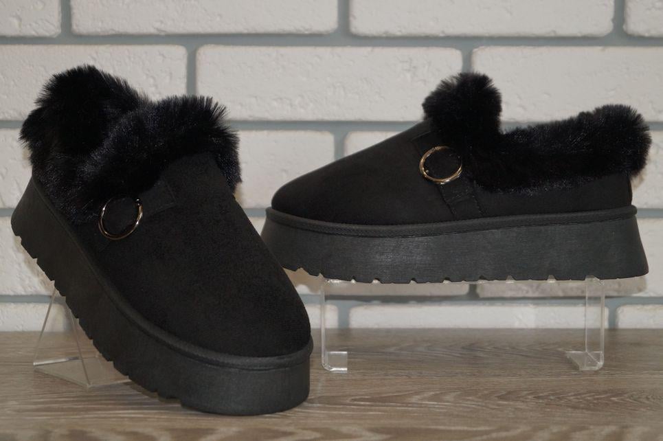 Угги женские зимние на платформе Loretta р. 40 25,5 см Черный (31555-40) - фото 3 Угги женские зимние на платформе Loretta р. 40 25,5 см Черный (31555-40) - фото 3