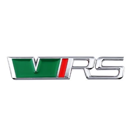 Эмблема VRS на крышку багажника Хром/Зеленый Skoda (1269680808)