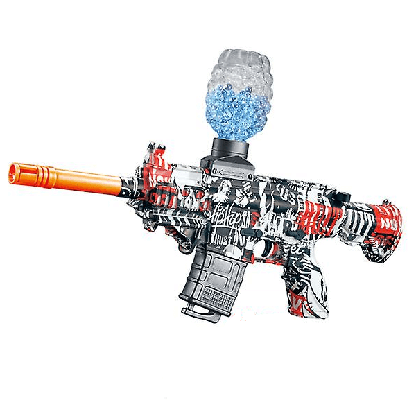 Пистолет электрический Water Gun RS99-24 с гелевыми шариками Red (d415) - фото 2