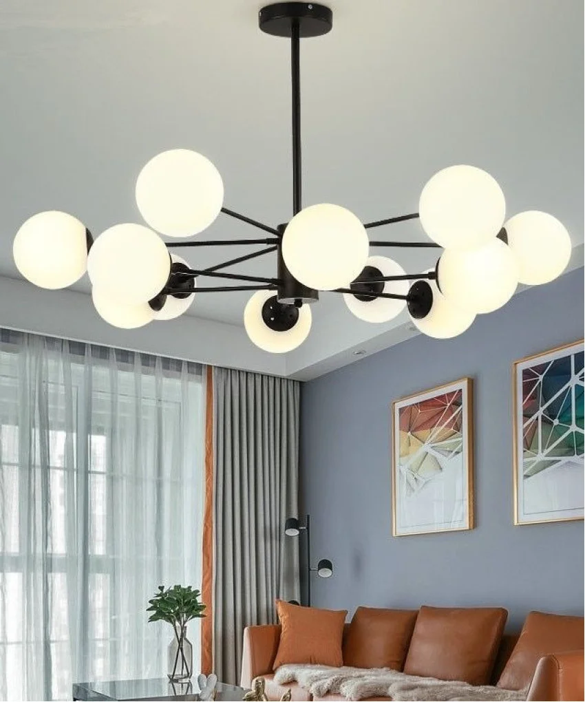 Підвісний світильник SOLEDESIGN Dark Yarrow Medium E27 40W Чорний (SDLC-00074)