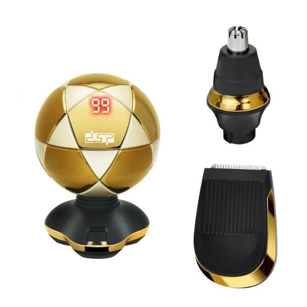 Электробритва роторная DSP 60136 3в1 для влажного и сухого бритья (13944060)