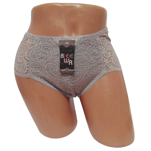 Трусы кружевные Biweier 5016 3XL Серый