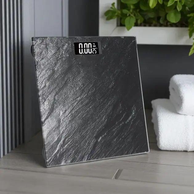 Весы напольные Domotec с LED-дисплеем 180 кг 28х28 см (MS-10000 9763)