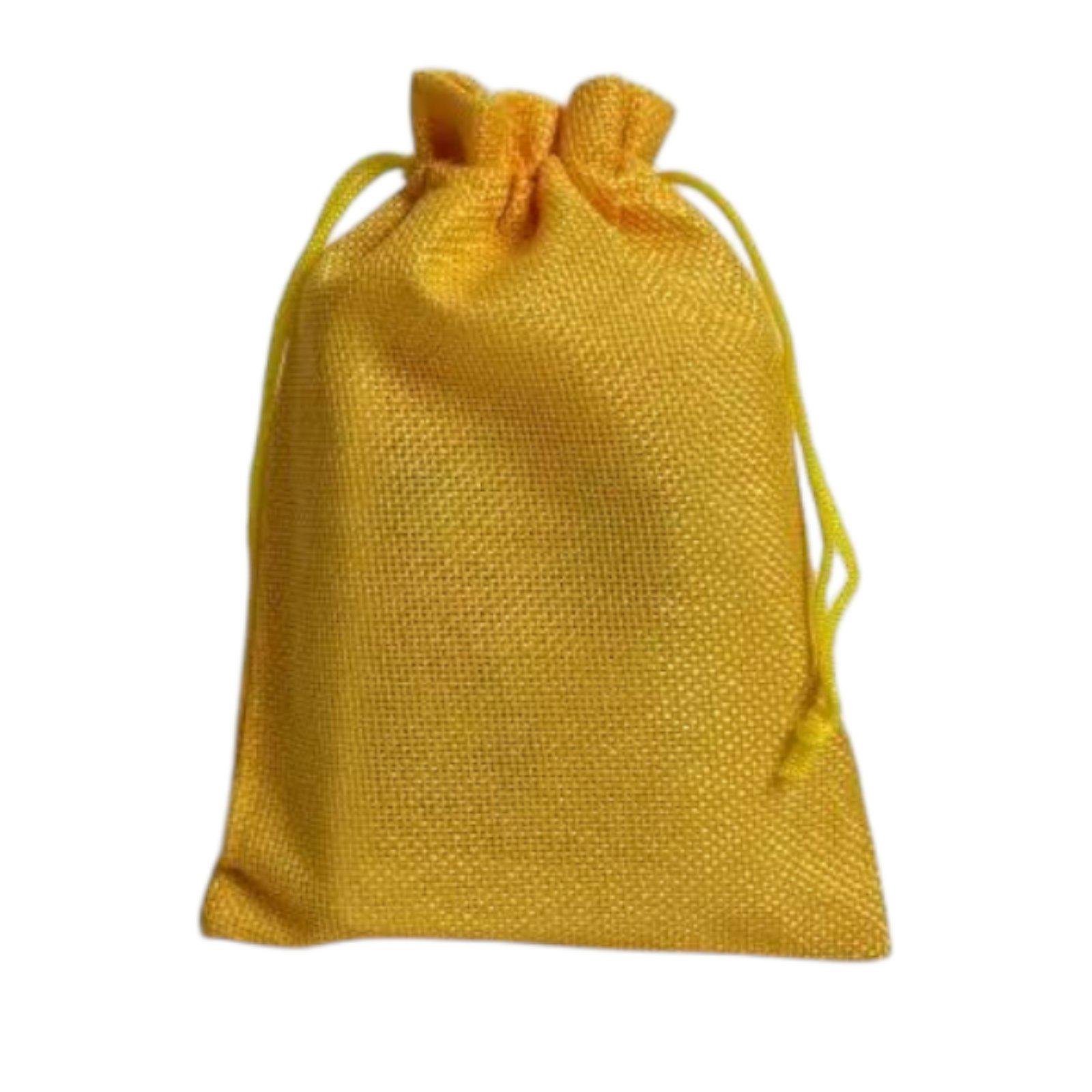 Мішечок лляний для карт таро 17,5х12,5 см Жовтий - фото 1 Мішечок лляний для карт таро 17,5х12,5 см Жовтий - фото 1