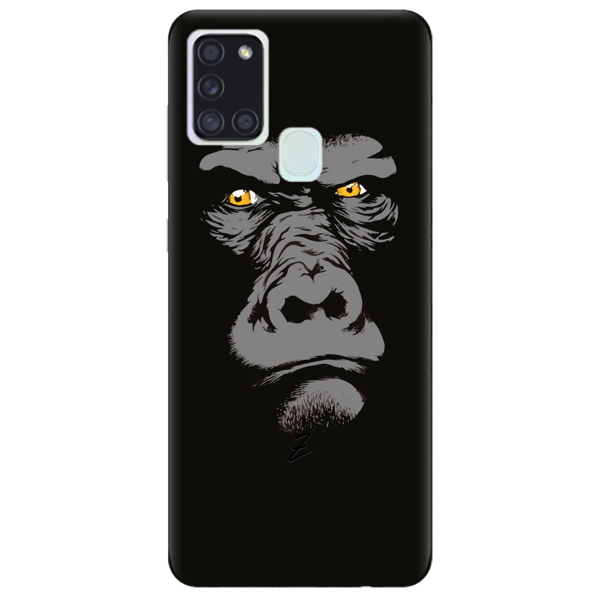 Силиконовый чехол Zorrov для Samsung Galaxy A21s - Gorilla (14100040060087620)