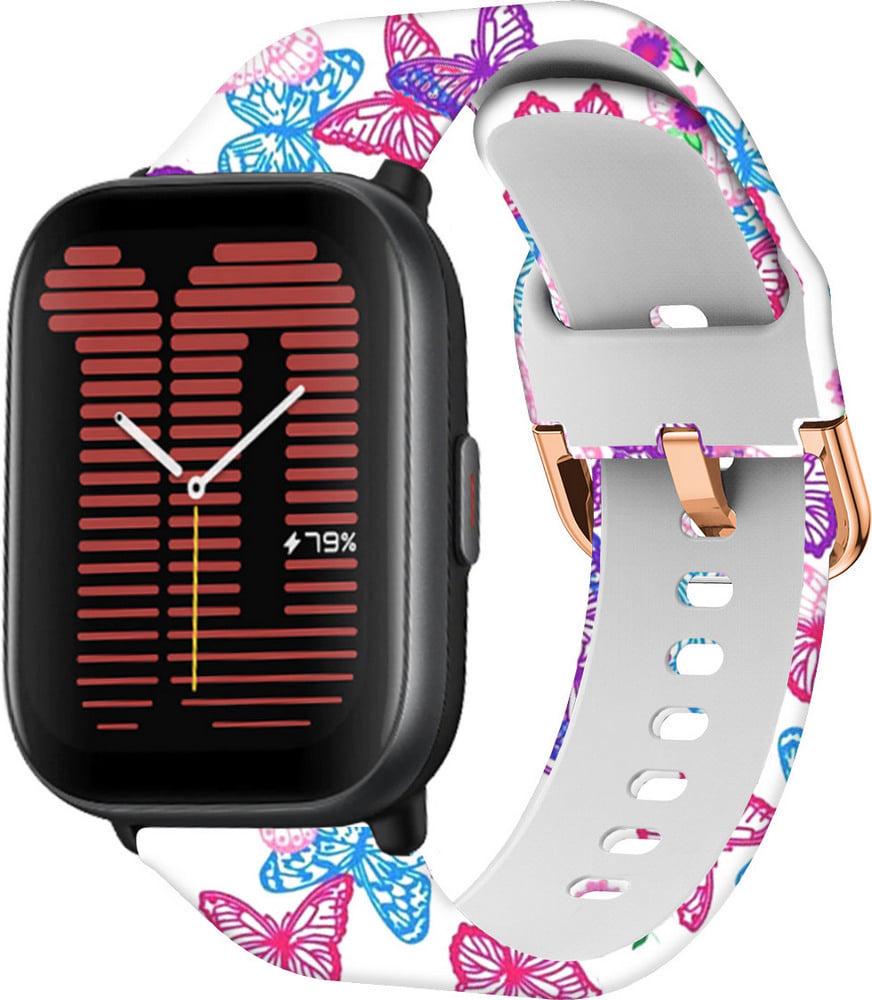 Ремешок Colorful для Amazfit Active Butterfly (38409)