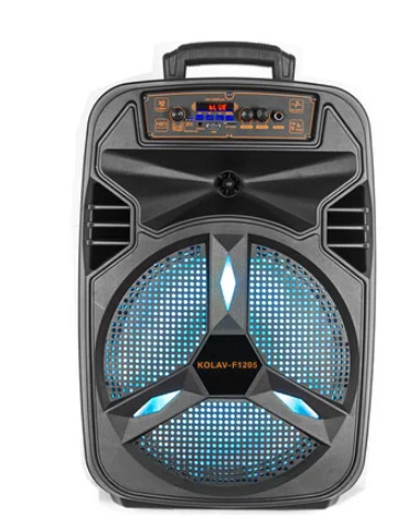 ᐉ Акустическая аккумуляторная колонка KOLAV-F1205 12" USB/FM/BT/LED