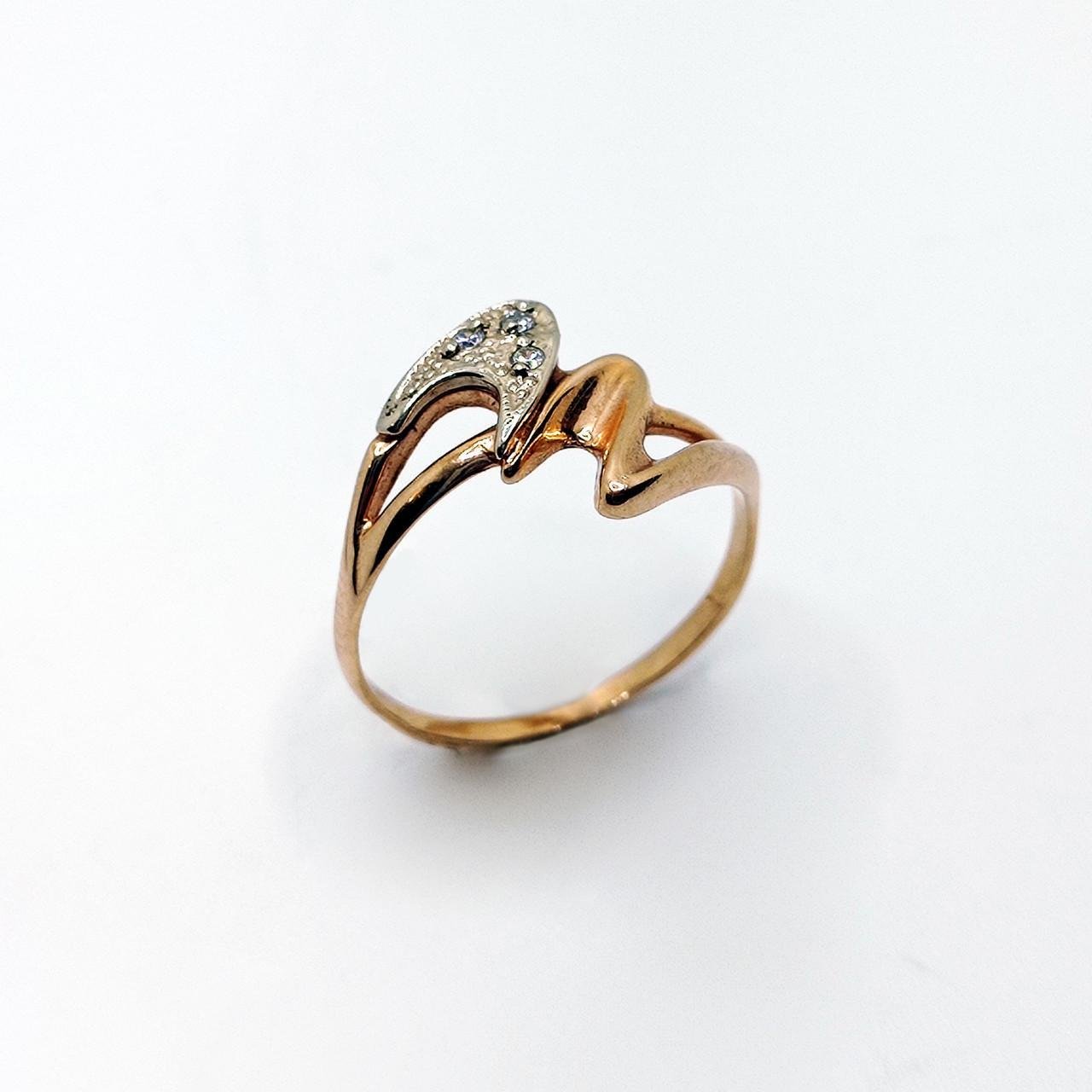 Кольцо золото 585° 1,68 г р. 16 (330530)