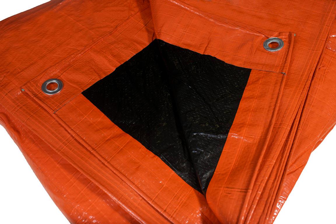 Тент універсальний Extreme Plandeka 120 г/м2 3х4 м Помаранчевий (389065) - фото 2