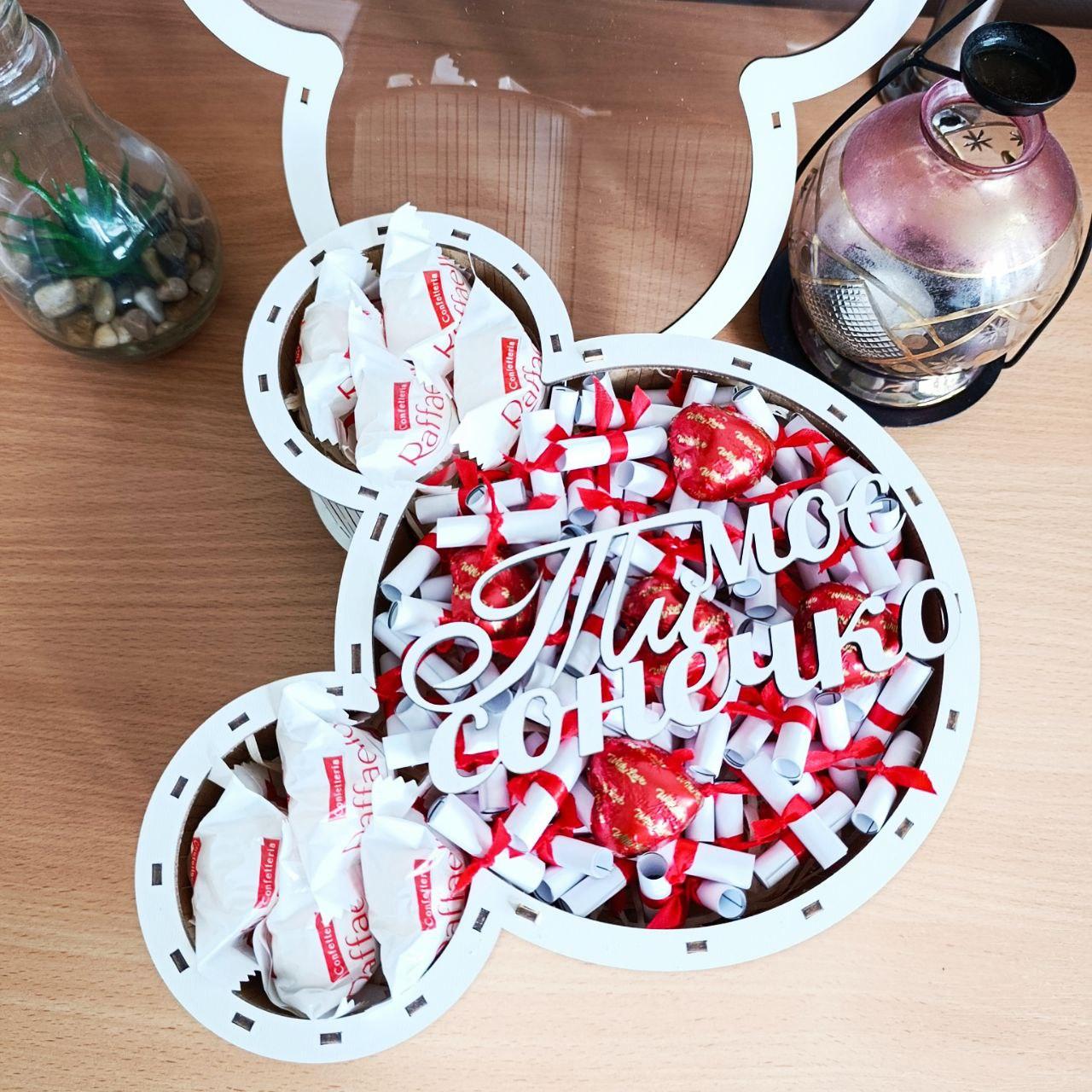 Подарунковий бокс з цукерками Raffaello та 101 причиною (ar301) - фото 3