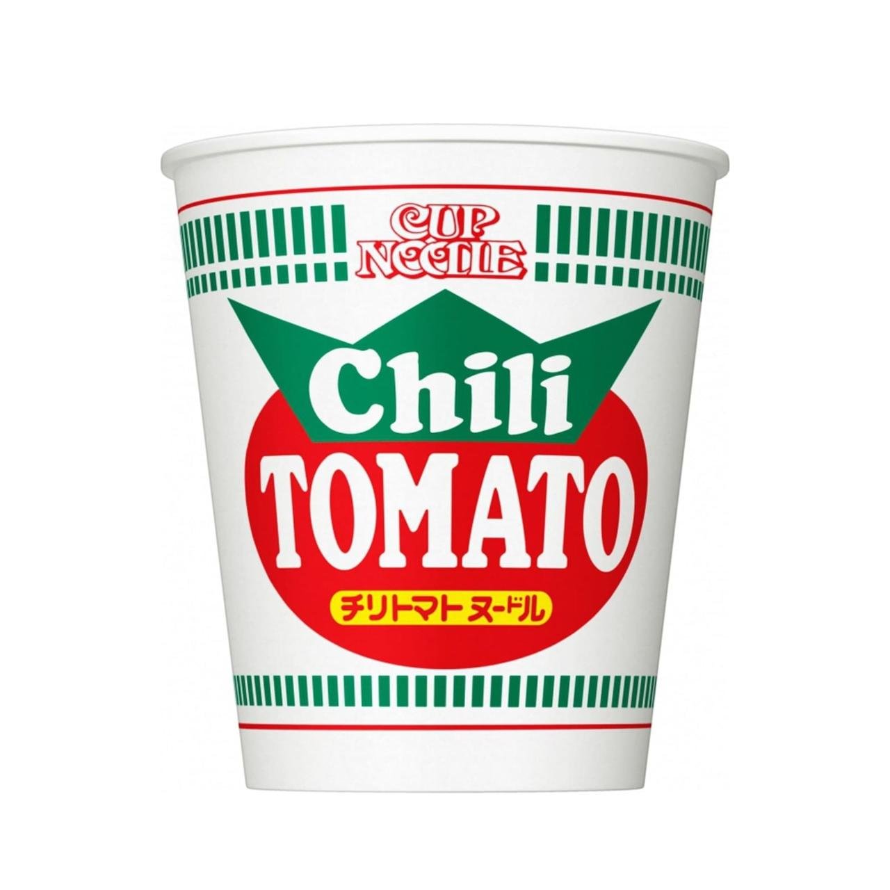 Лапша со вкусом томатов и чили NISSIN Cup Noodle Chili Tomato 76 г (2884647012)