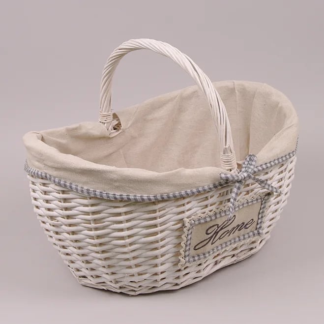 Корзина с тканью Flora (5124)