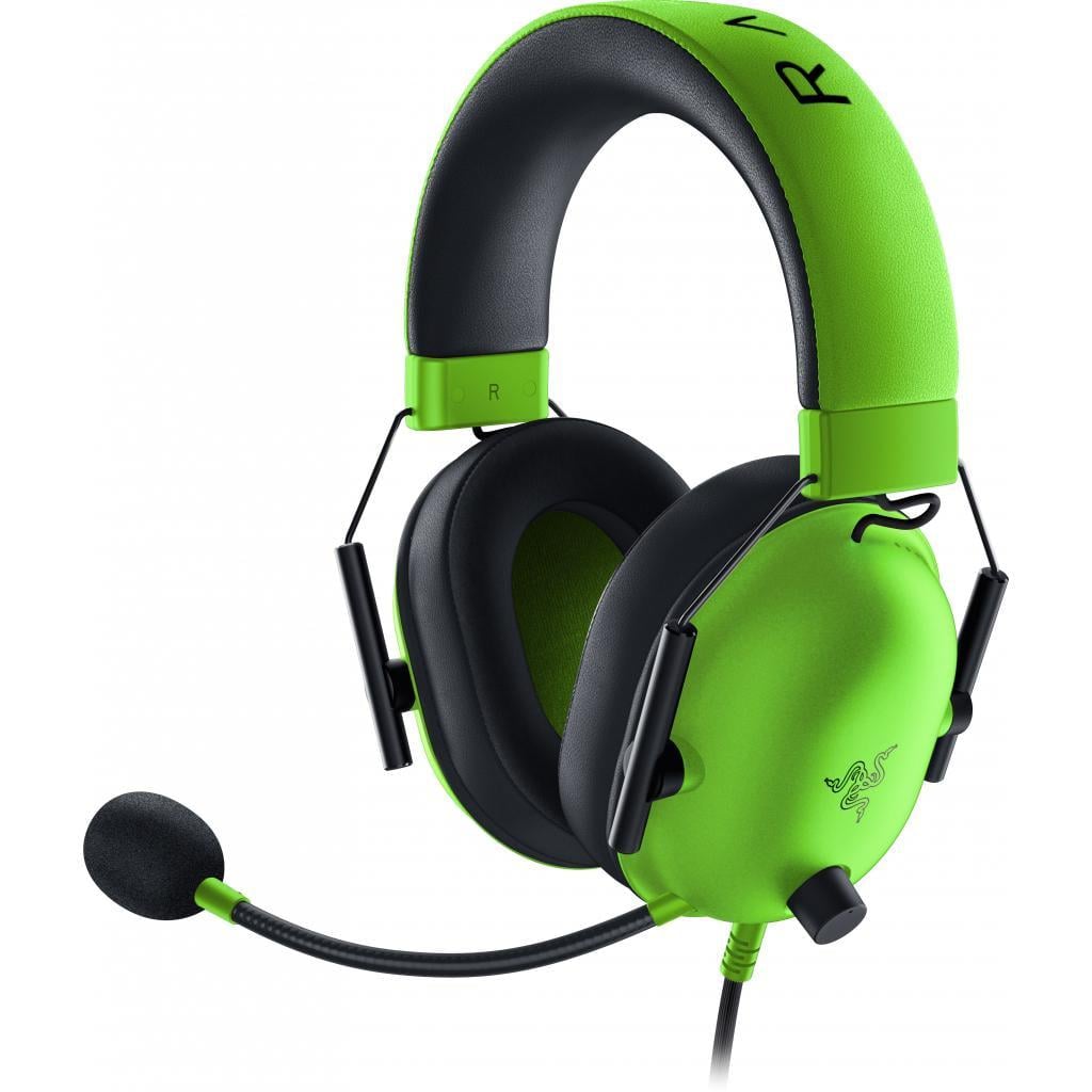 Проводная гарнитура Razer BlackShark V2 X поворотный микрофон mini-jack 3,5 мм 100 дБ Green (RZ04-03240600-R3M1)