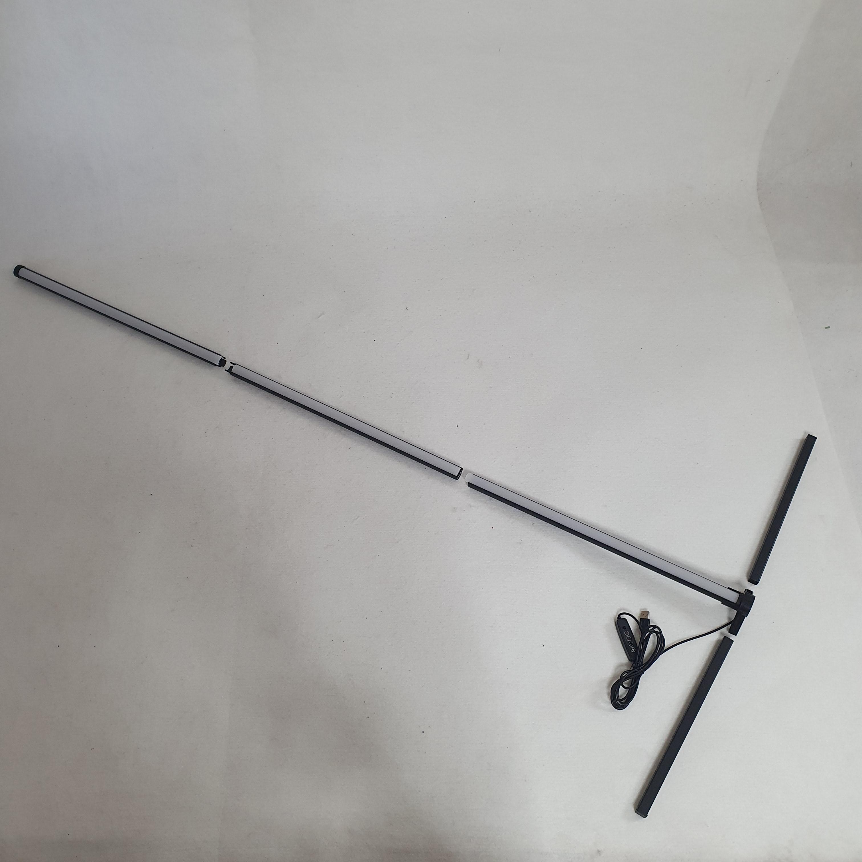 Напольная угловая светодиодная RGB LED лампа 1,4 м торшер для спальни с пультом дистанционного управления Разноцветный RGB HA-10 - фото 9 Напольная угловая светодиодная RGB LED лампа 1,4 м торшер для спальни с пультом дистанционного управления Разноцветный RGB HA-10 - фото 9