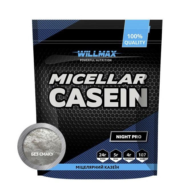 Казеїн Willmax Micellar Casein Без смаку 900 г (11094-01)