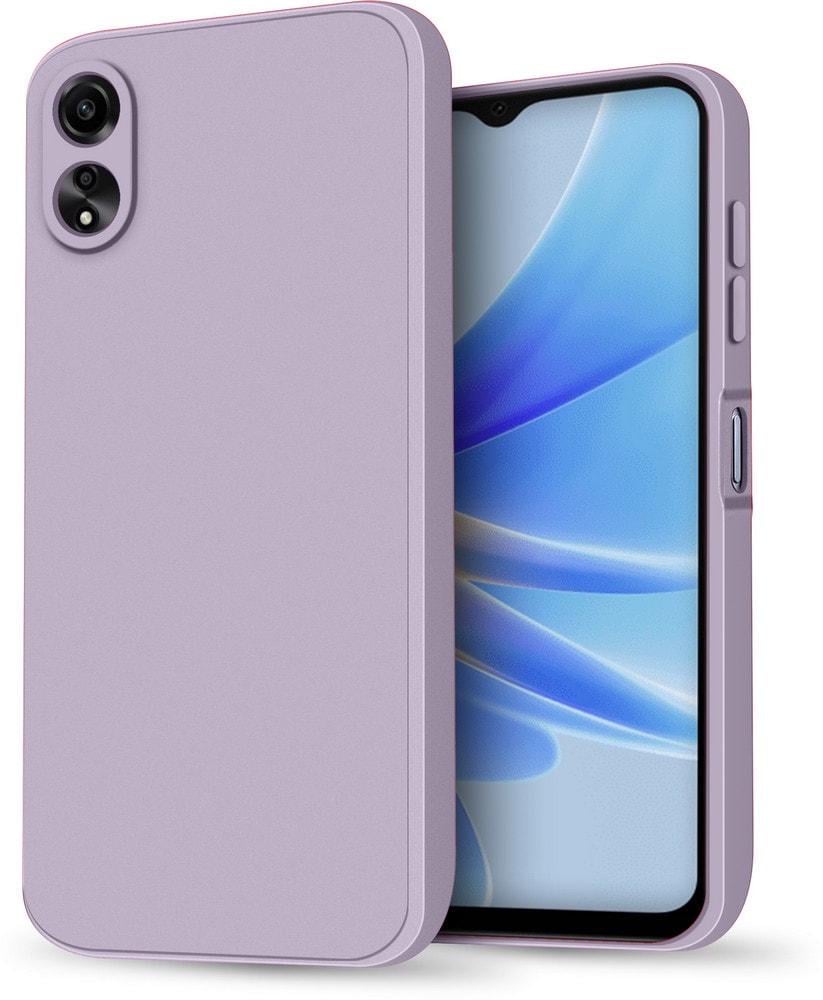 Силіконовий чохол HardCorner OPPO A17/A17k (з мікрофіброю) Lilac (35399-3B)