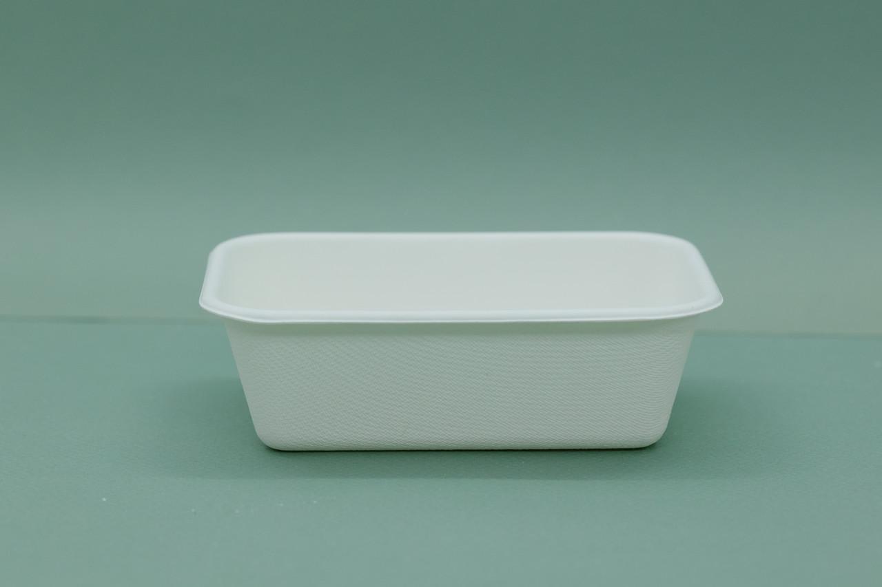 Одноразовый лоток Эко из сахарного тростника 370 мл 50 шт. 13х9 см - фото 4 Одноразовый лоток Эко из сахарного тростника 370 мл 50 шт. 13х9 см - фото 4