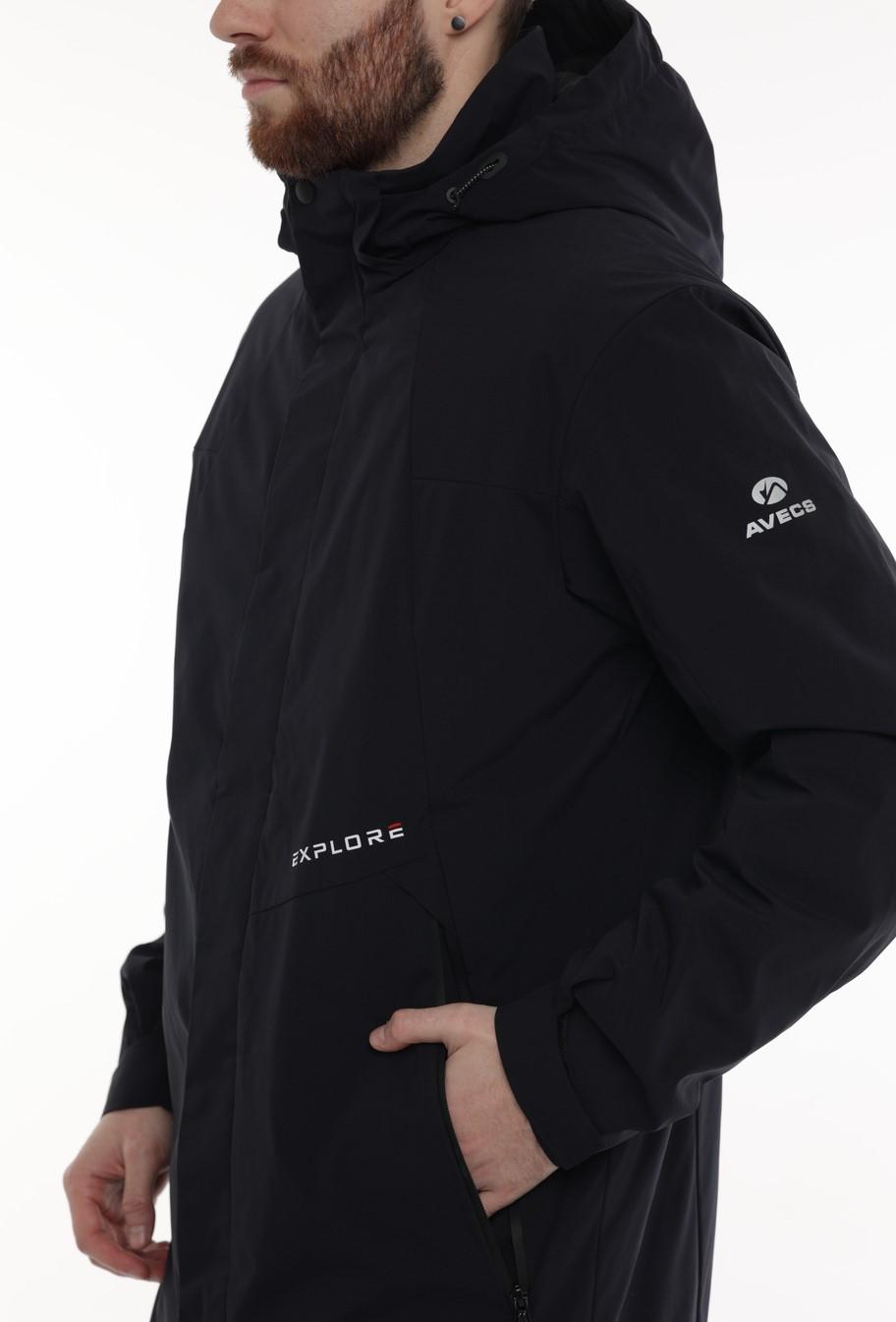 Вітровка Avecs 50263/1 S Чорний - фото 2 Вітровка Avecs 50263/1 S Чорний - фото 2