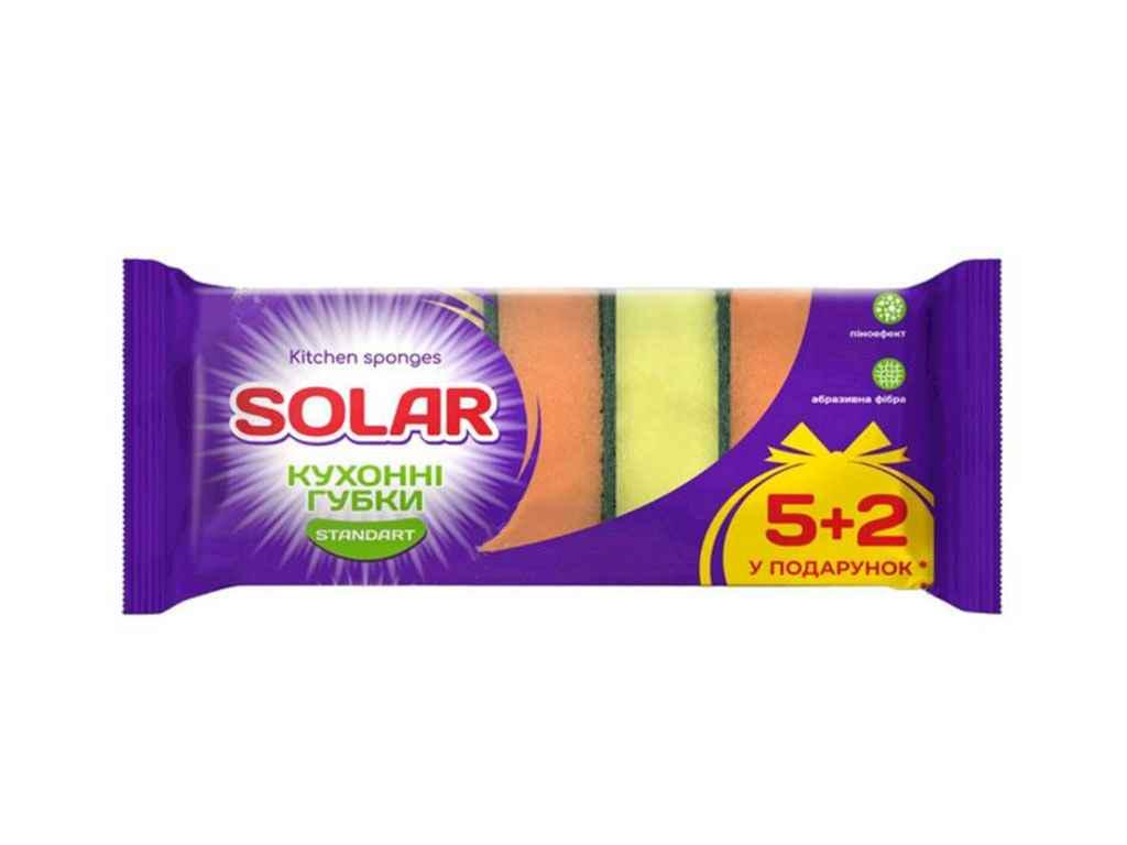Губки кухонные Solar Standart 7 шт. (1101022)