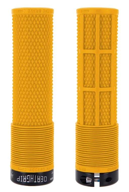Грипсы DMR Brendog DeathGrip Thick A20 Flangeless Gul Yellow (DMR-G-BREN2-THICK-YE)