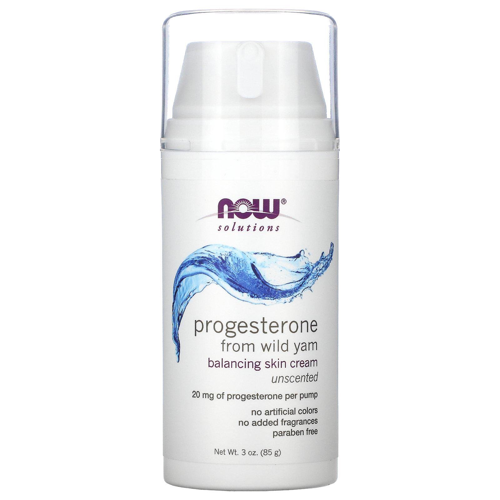 ᐉ Прогестерон крем Now Progesterone Cream 85 g