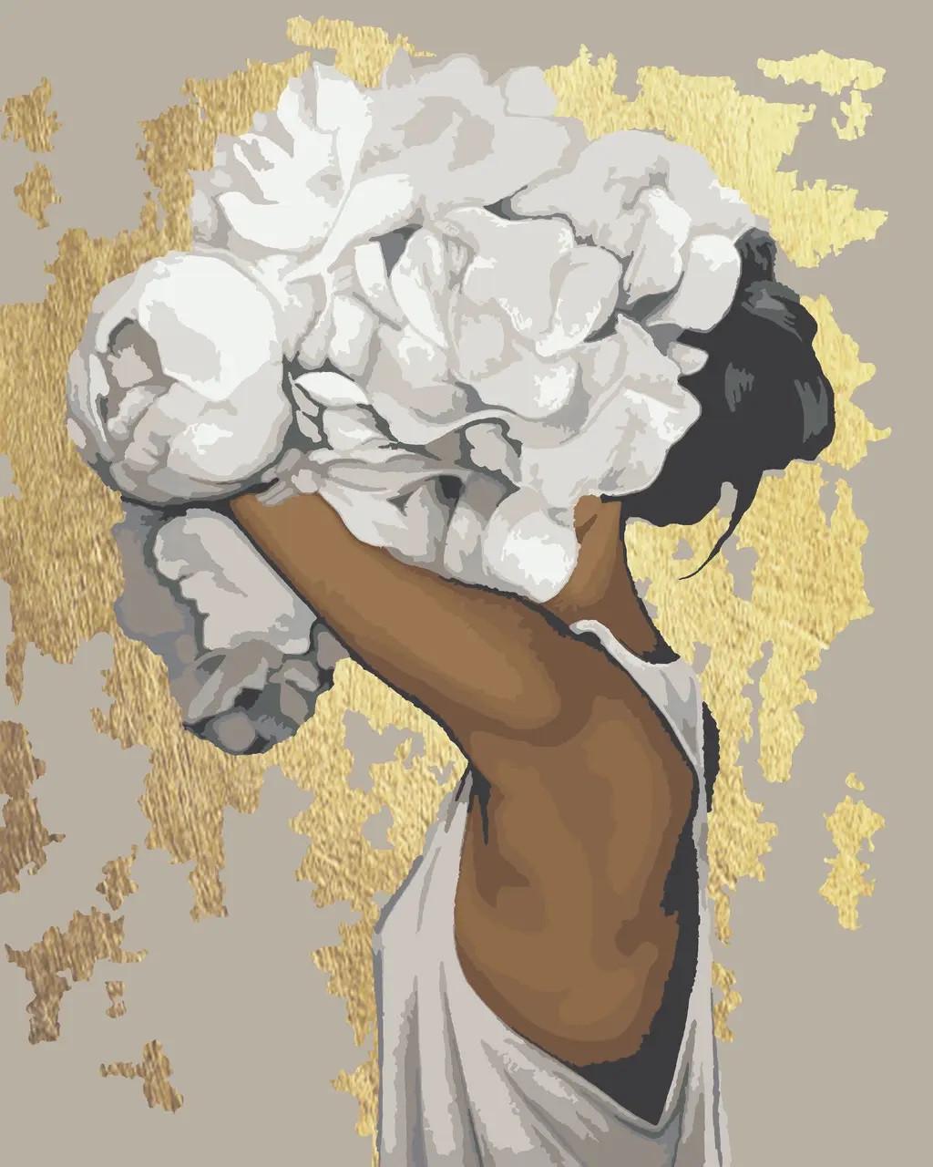 Картина по номерам Riviera Blanca "Лепестки на золоте" краски металлик 40х50 см (RB-0674) Картина по номерам Riviera Blanca "Лепестки на золоте" краски металлик 40х50 см (RB-0674)